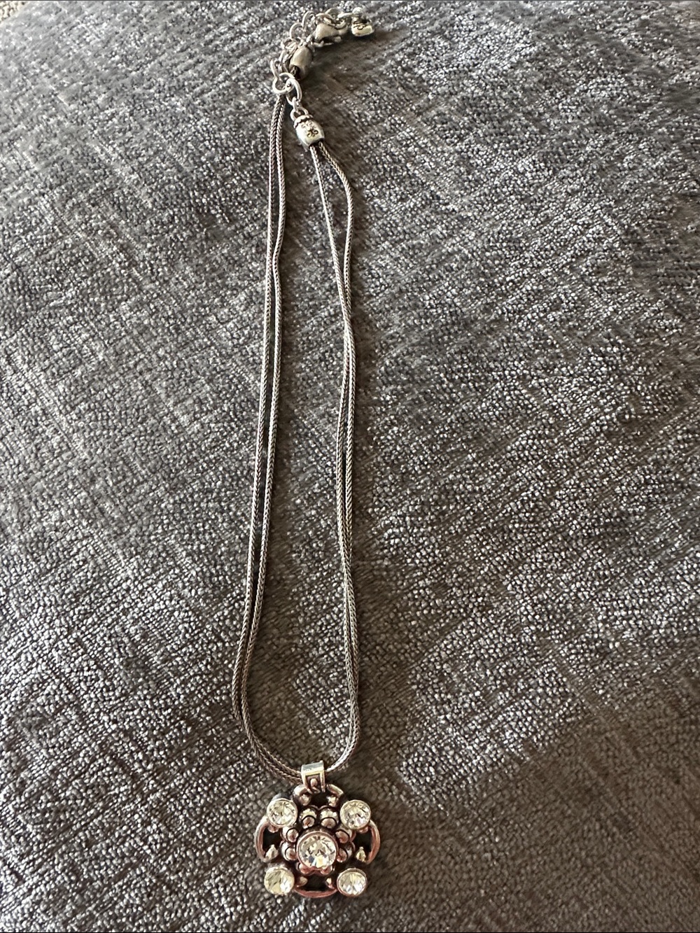 Brighton Twilight Crystal Rope Necklace